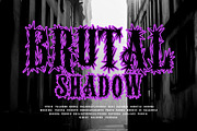 Salvators Metal Display Font, a Blackletter Font by dansdesign (Thumbnail 10 of 12)