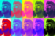 10 Bright Duotone Photoshop Actions, an Action Add-On by P-G-H (Thumbnail 2 of 11)