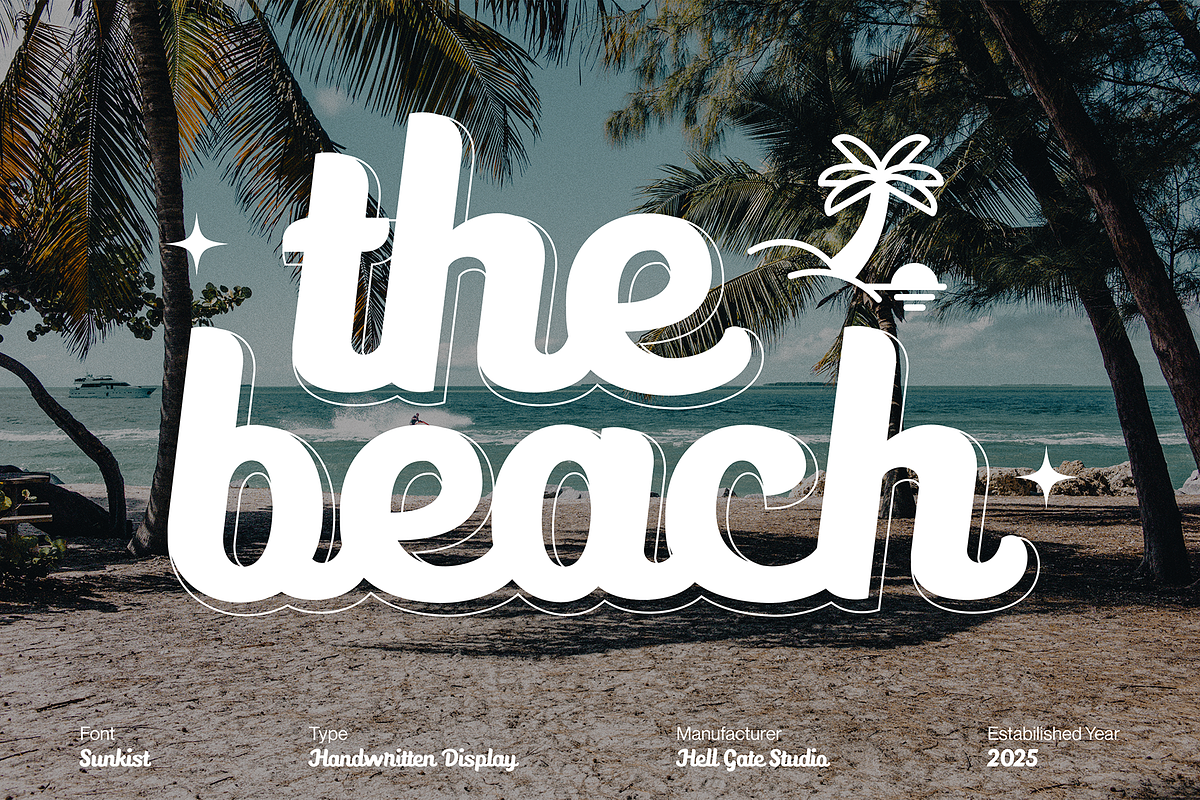 Sunkist, a Script Font by GRVS Studio (Photo 3 of 4)