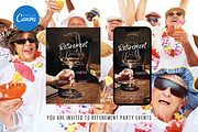 Retirement Party Invitation, an Invitation Template by Earth5168 (Thumbnail 2 of 9)