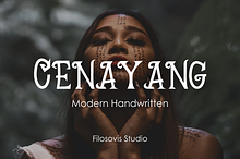 Cenayang | Handwritten Font