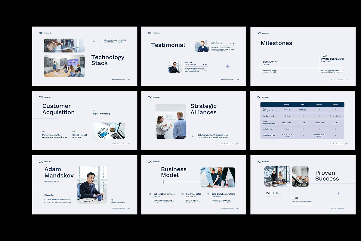 Pitch Deck Powerpoint Bundle Ver 1.0, a Presentation Template by Neermana (Photo 18 of 19)