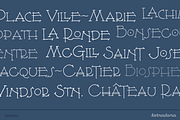 Montreal Architect, a Handwritten Font by Letradora (Thumbnail 4 of 10)