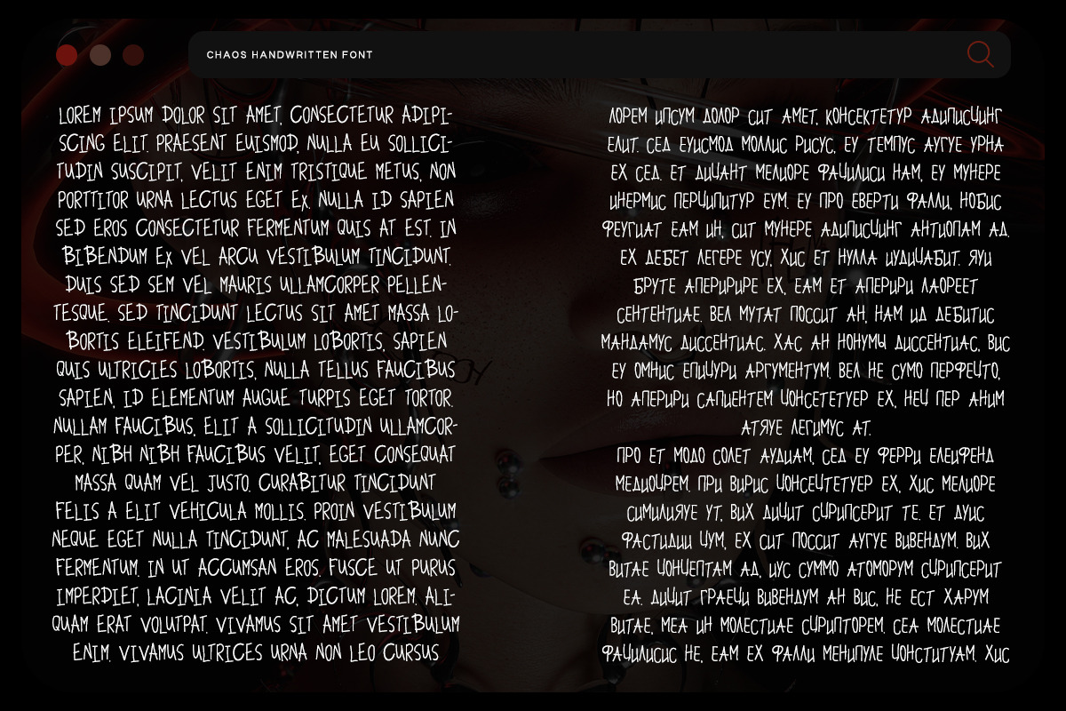Mayhem - Handwritten Font, a Font by saintricchi (Photo 2 of 6)