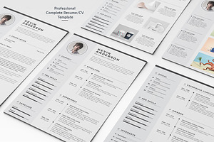 Resume CV - 5 Pages