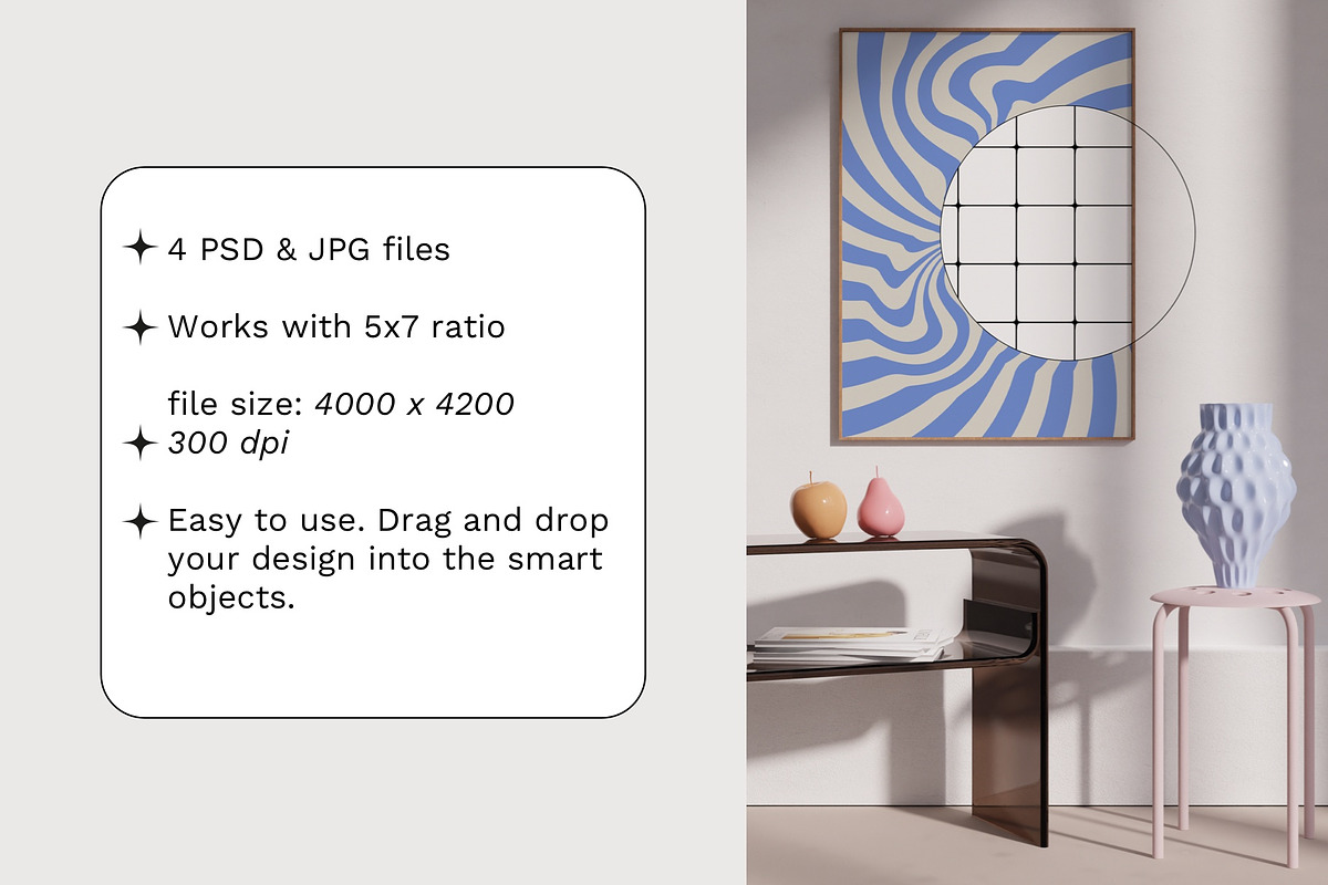 Frame Mockup Bundle NOAH, a Print Template by Bonumo (Photo 2 of 13)