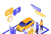 Car Insurance Services Concepts, a Finance Illustration by TAlex (Thumbnail 3 of 6)
