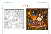 Magic Whimsy Magical Coloring Book, a Decorative Illustration by Coco Bloom (Thumbnail 8 of 8)