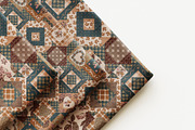 Vintage Patchwork Floral Pattern, a Pattern Graphic by StudioGlouna (Thumbnail 5 of 5)
