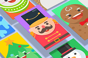 Xmasland Christmas characters design, an Illustration by www.lemongraphic.design (Thumbnail 3 of 6)