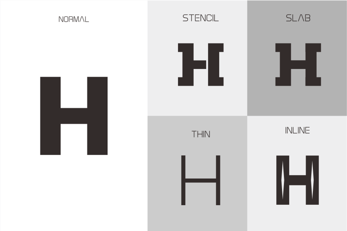Hantam Font preview 2