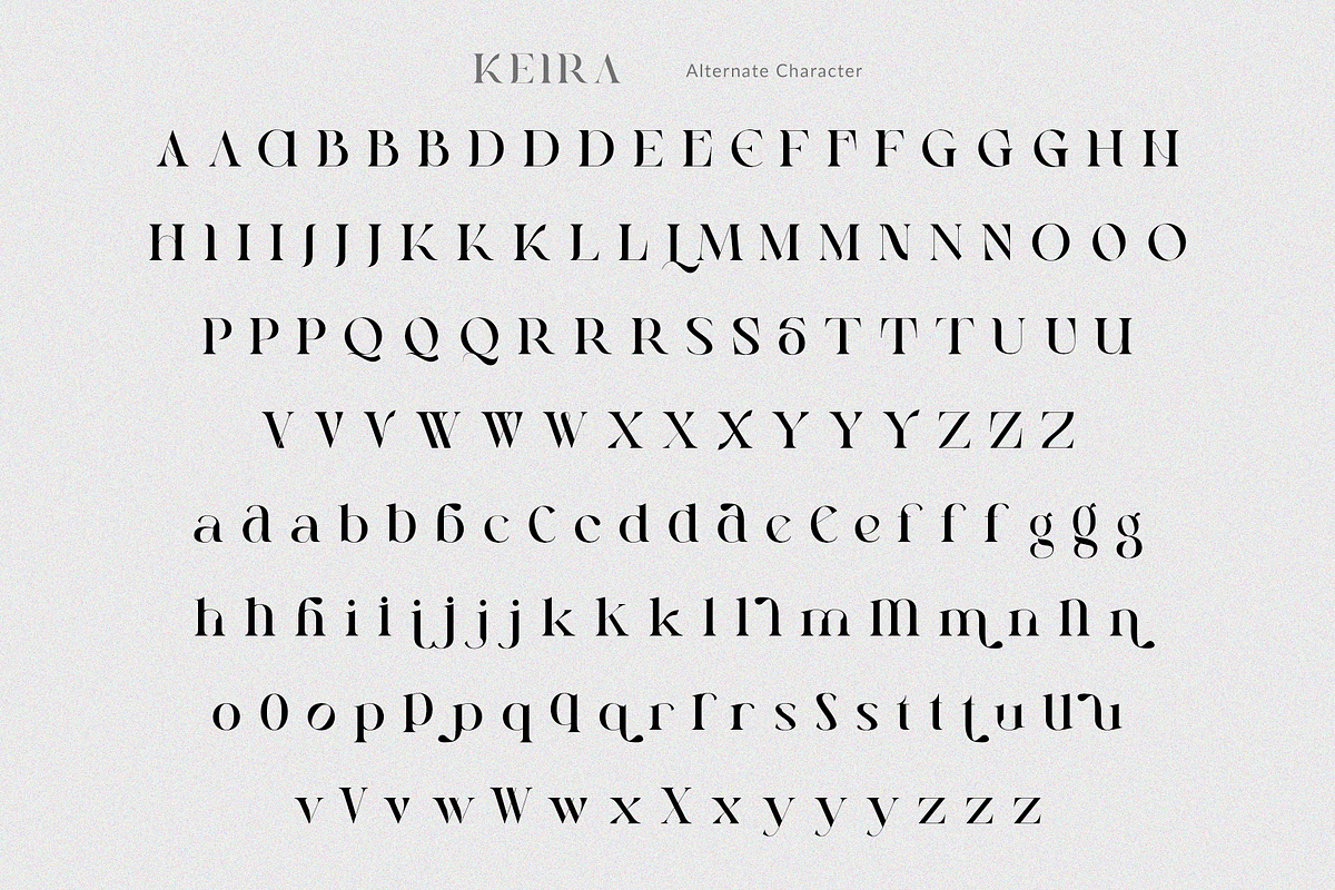 Keira Serif | Simple Elegant Font, a Serif Font by Youthlabs Studio (Photo 18 of 20)