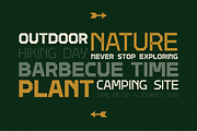 Sekoya Wood Type Family, a Sans Serif Font by Philippe Moesch (Thumbnail 4 of 7)