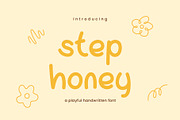 Stephoney - Handwritten Font, a Handwritten Font by Pikgura (Thumbnail 1 of 6)