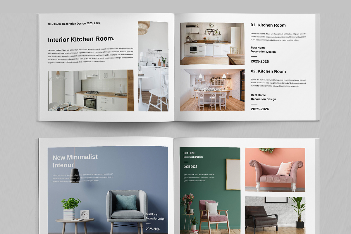 Interior Design Layout Brochure, a Brochure Template by ContestDesign (Photo 3 of 5)