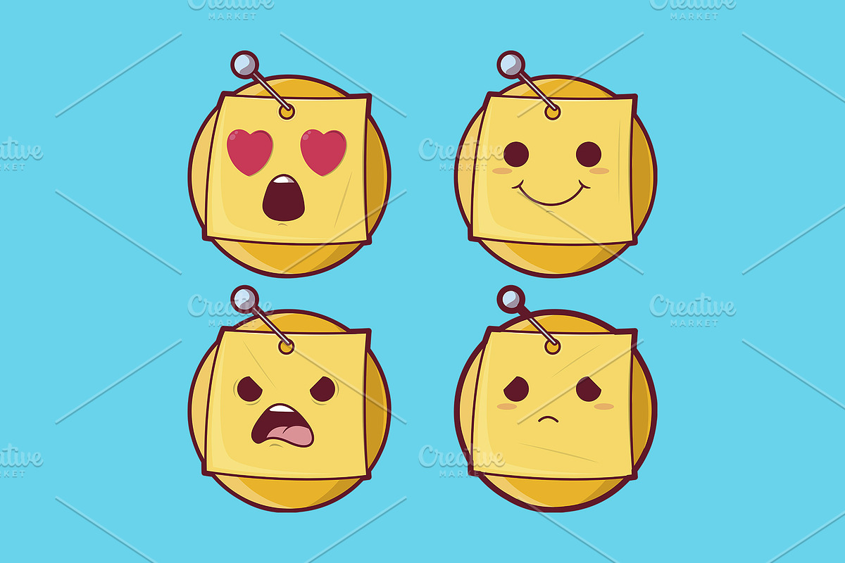 Sticker Emoji!, a Technology Illustration by pedrors (Photo 3 of 3)