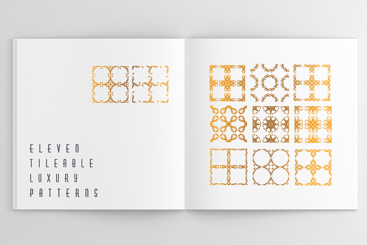 11 Tileable Luxury Patterns