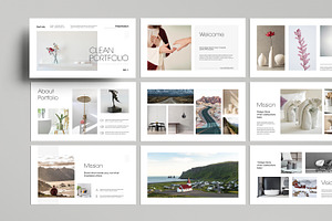 Clean Photography Presentation, a Presentation Template by MightyDesign