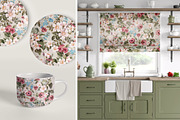 Gentle Bloom Vintage Pattern, a Pattern Graphic by Yello_illustration (Thumbnail 12 of 18)