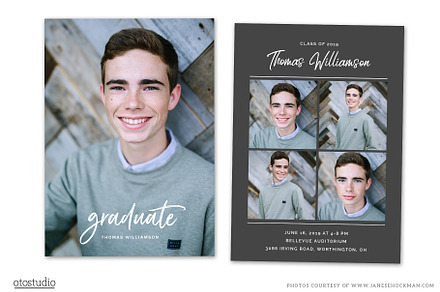 Graduation Card Template 2021 Senior, a Card Template by OtoStudio