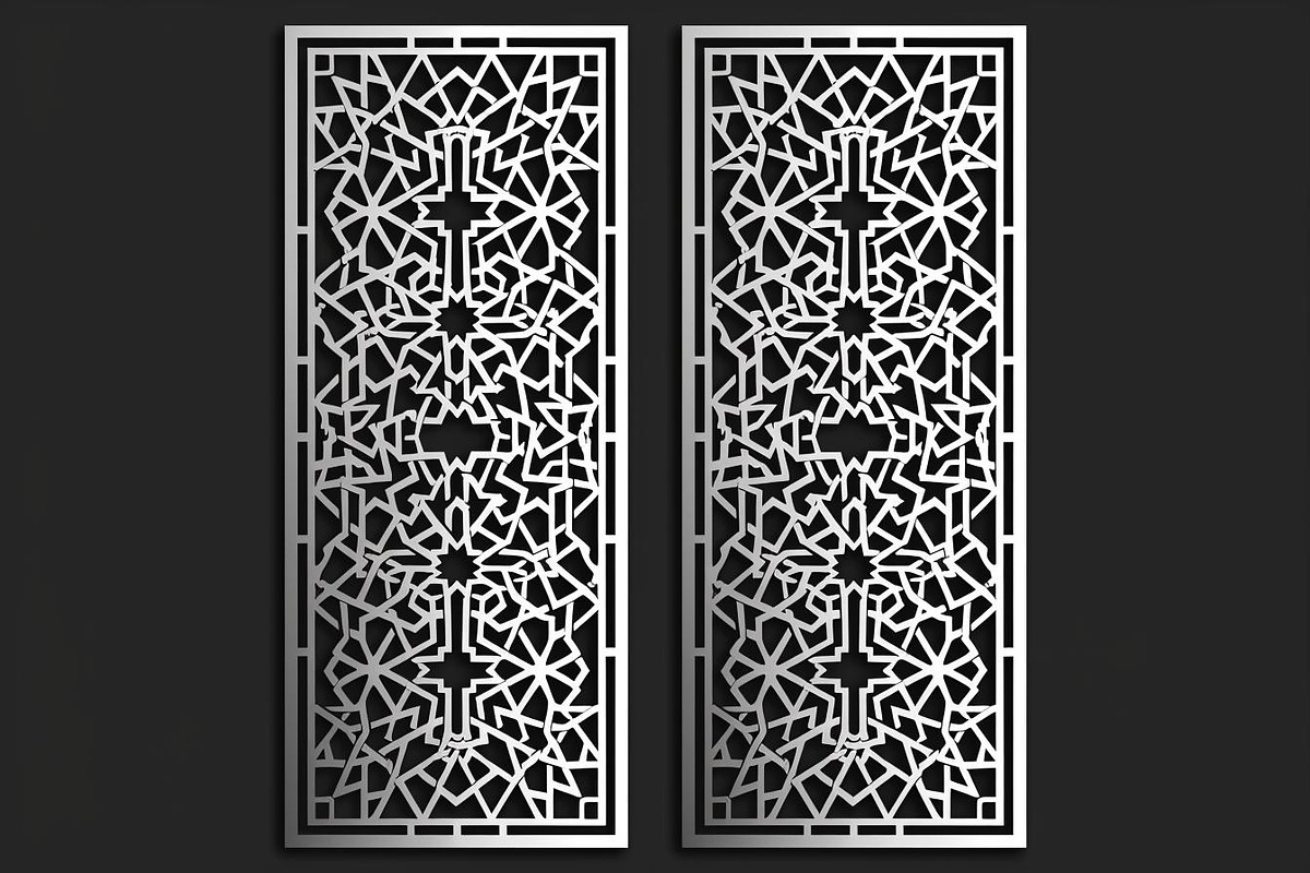 Ornamental Laser Cut Silhouettes, an Illustration by BIPLOB EXPERT (Photo 7 of 9)