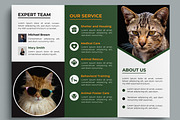 Animal Care Trifold Layout, a Brochure Template by MightyDesign (Thumbnail 3 of 7)