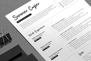 Resume/CV, a Resume Template by Creatune (Thumbnail 3 of 3)