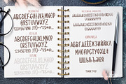 Boho Charm All Caps Slim Font Trio, a Sans Serif Font by Mastilo Designs (Thumbnail 4 of 10)
