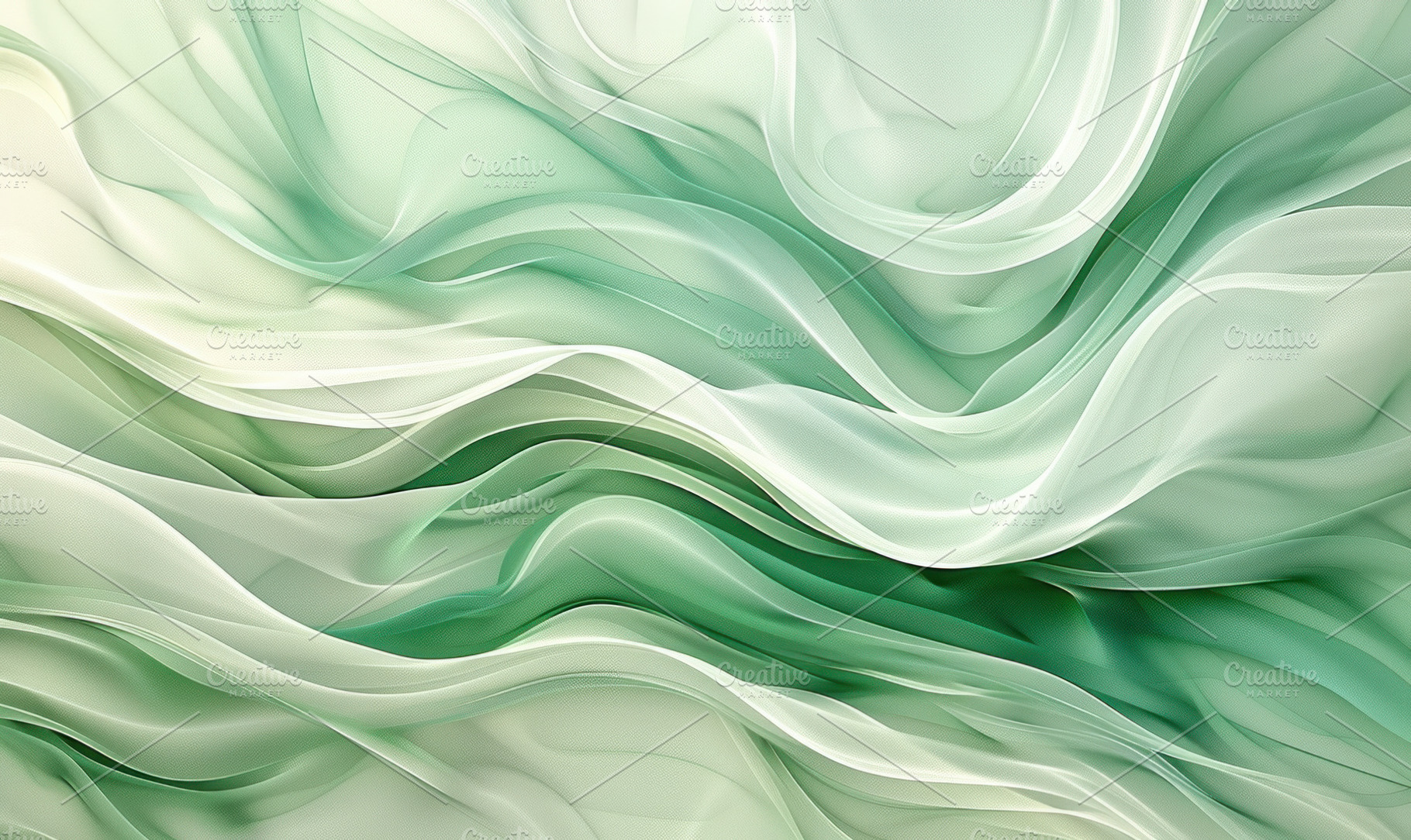 Digital artwork of smooth waves rese, a Photo by LOGOCREATIVE