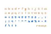 Ramp Display Font, a Sans Serif Font by Corey Moen (Thumbnail 4 of 9)