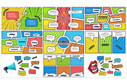 Comics Template Presentation, a Presentation Template by Infographics project (Thumbnail 4 of 9)