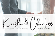 Daniel Signature | Script Font, a Handwritten Font by Scratchones (Thumbnail 2 of 8)