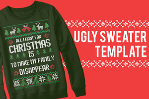 Ugly Sweater Christmas Templates