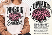 Pumpkin Season PNG,Western Leopard, a Seasonal Illustration by Libby Wishes (Thumbnail 4 of 4)