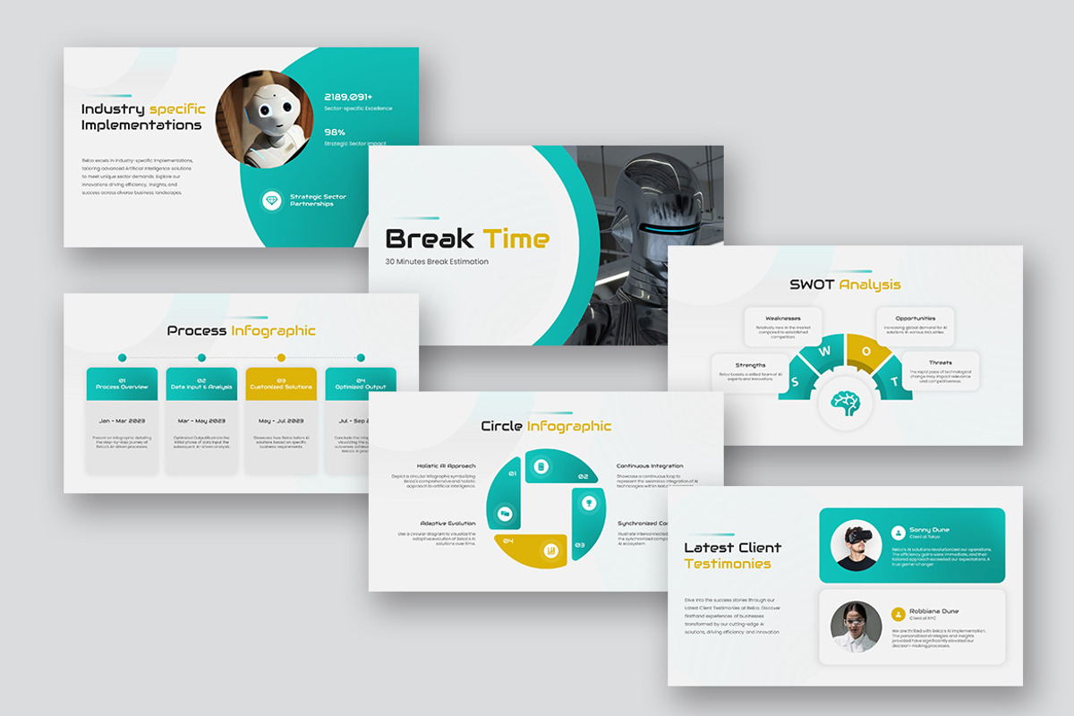 Belco Artificial Intelligence PPT, a Presentation Template by kerismaker (Photo 5 of 10)