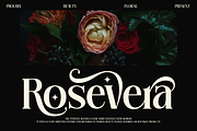 Rosevera – Luxury Blending Classic, a Serif Font by Haps Space (Thumbnail 1 of 7)