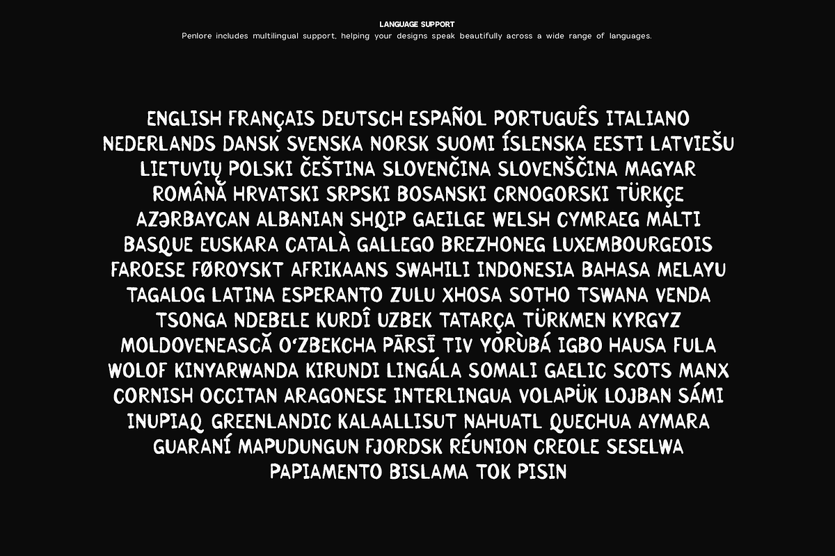 Penlore - Typeaface with 11 fonts, a Handwritten Font by VP Fonts (Photo 19 of 23)