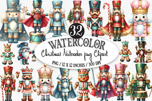 Christmas Nutcracker PNG Clipart, an Illustration by Designking