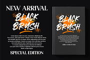 Black Brush Font LS, a Blackletter Font by GranzCreative (Thumbnail 13 of 19)