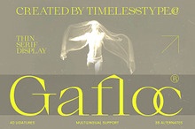 Gafloc Thin Serif Display