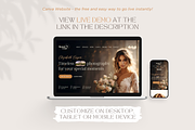 Photography Website Template Canva, a Landing Page Template by vectorocean (Thumbnail 2 of 11)