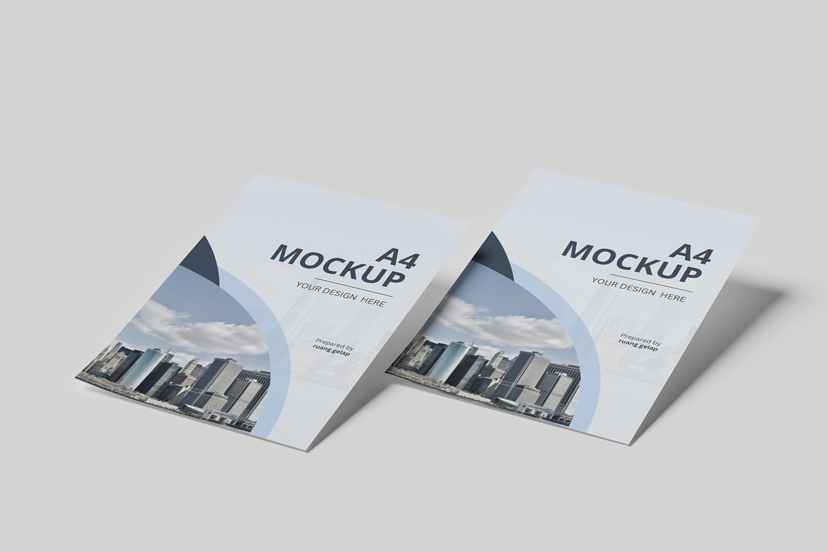 A4 BROCHURE, a Brochure Template by kebunmockup (Photo 5 of 5)