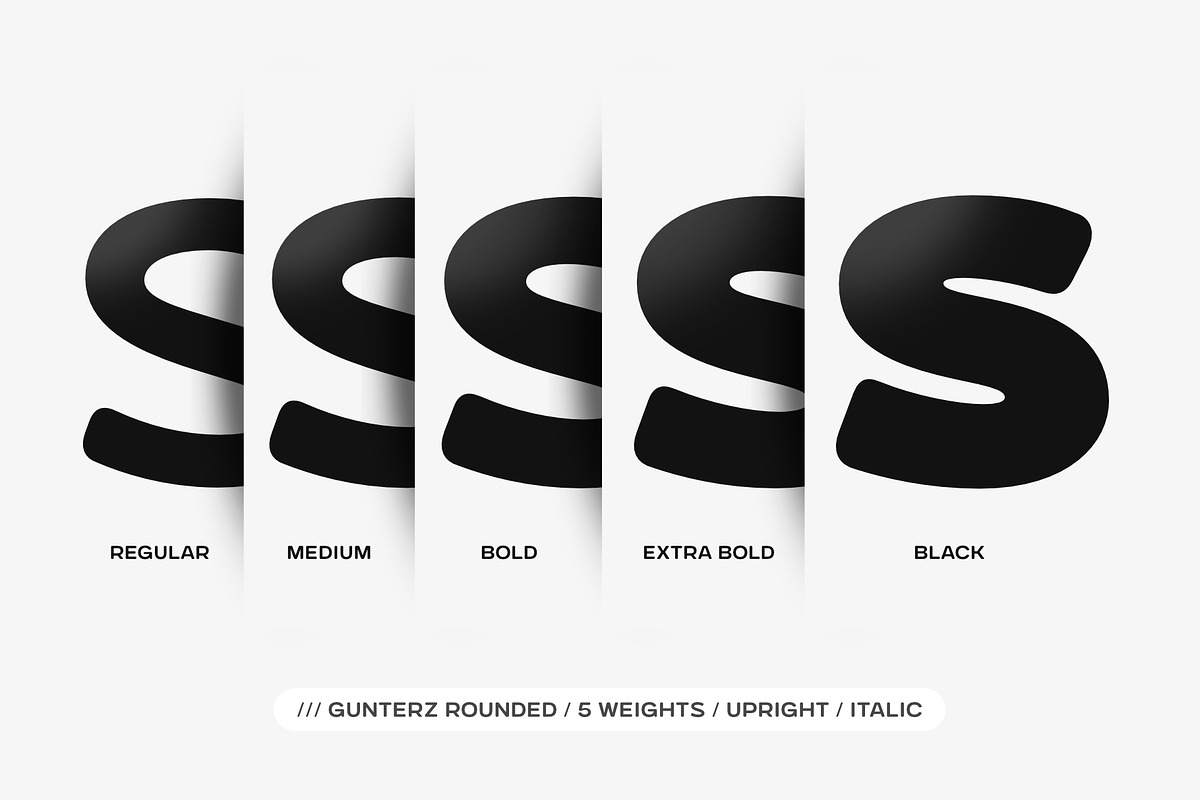 Gunterz Rounded, a Sans Serif Font by Locomotype (Photo 5 of 13)