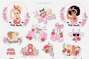 Women's Day clipart set, an Object Graphic by @olga.angelloz (Thumbnail 2 of 2)