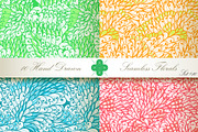 10 Ornate Seamless Florals. Set #10, a Pattern Graphic by Patternalized (Thumbnail 3 of 4)