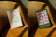 5x7 Vintage Style Invitation Mockup, a Product Mockup by Serenefeeling (Thumbnail 2 of 6)