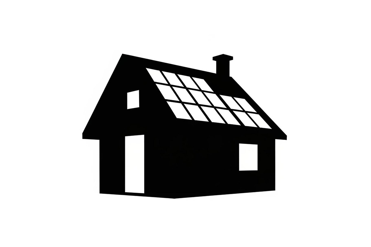 Eco Friendly Solar Home Silhouettes, a Graphic by musafir_fashion (Photo 13 of 13)