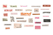 1960s Retro Collage Pack, an Object Graphic by Kaleriia (Thumbnail 8 of 14)