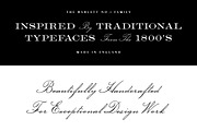 Barlett No1 Vintage Serif and Script, a Handwritten Font by Tom Chalky (Thumbnail 5 of 13)