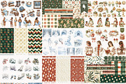 Winter & Christmas Mega Bundle 2000+, a Seasonal Illustration by PeDe Designs (Thumbnail 10 of 18)
